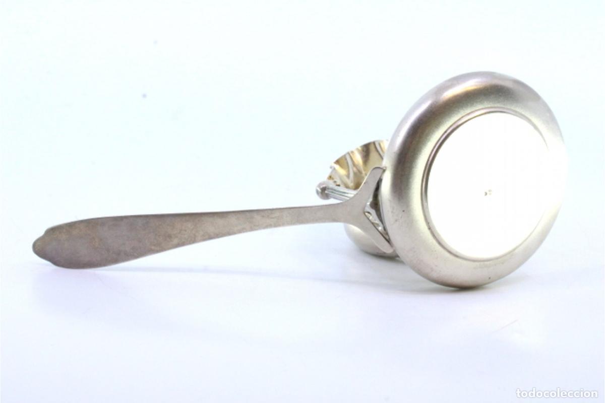 Antig&uuml;edades: Colador de t&eacute;, en plata - Foto 7