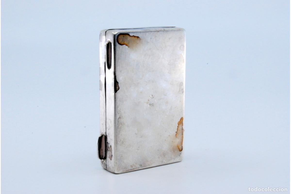 Antig&uuml;edades: Pastillero, en plata - Foto 4