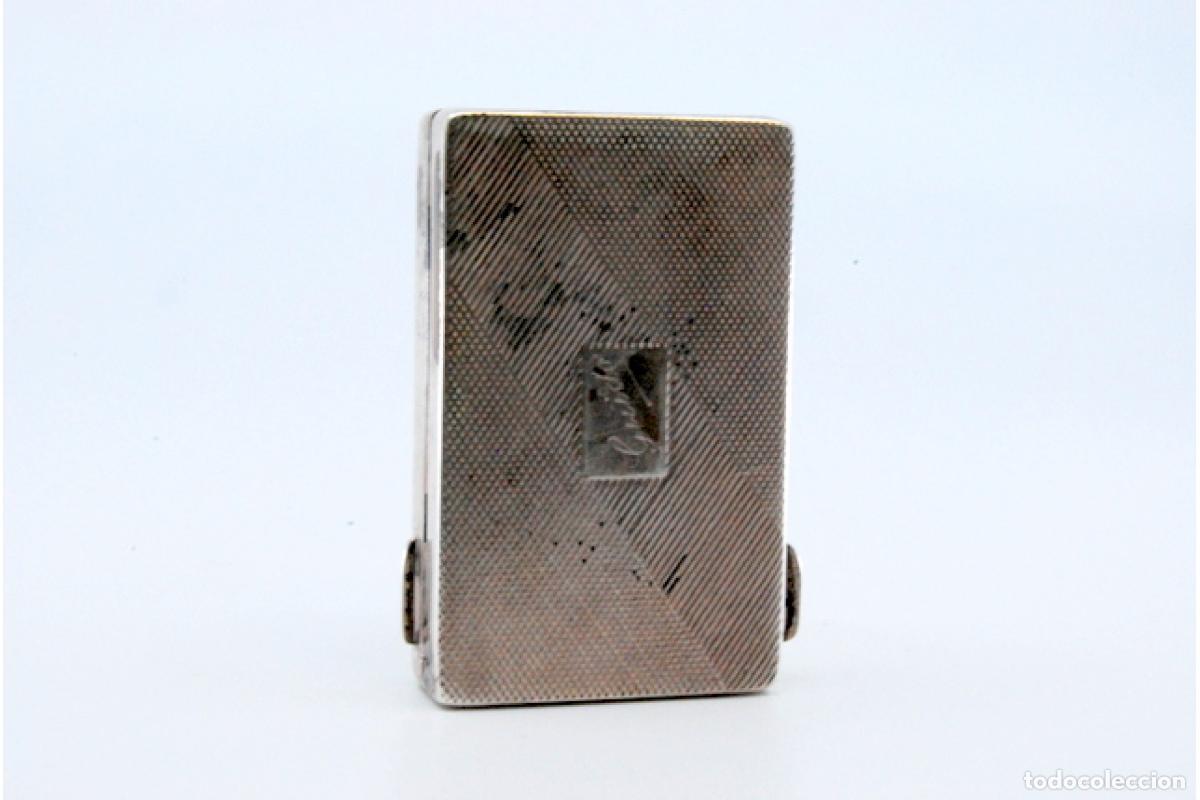 Antig&uuml;edades: Pastillero, en plata - Foto 9