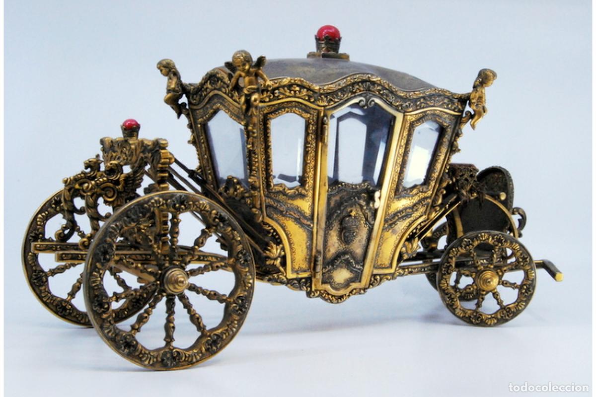 Antig&uuml;edades: Carruaje de plata dorada - Foto 7