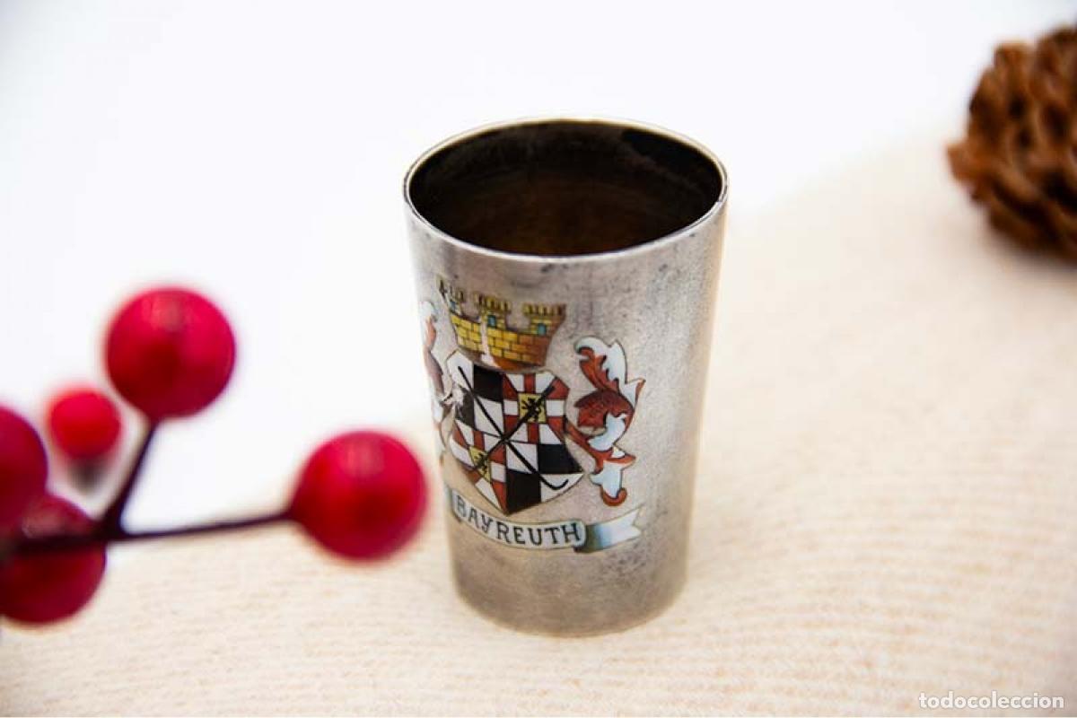 Antig&uuml;edades: Copa de vodka Bayreuth, de plata. - Foto 2