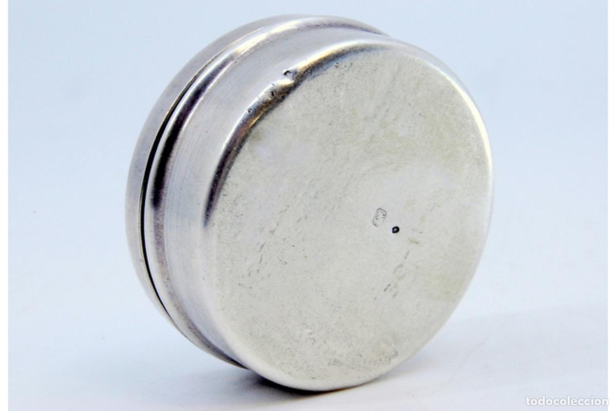 Antig&uuml;edades: Pastillero, en plata - Foto 5