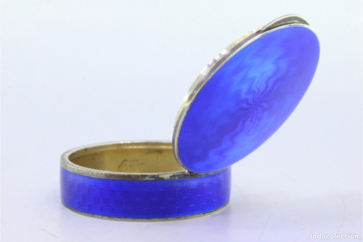 Antig&uuml;edades: Pastillero, en plata - Foto 3