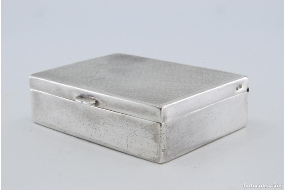 Antig&uuml;edades: Pastillero, en plata - Foto 2