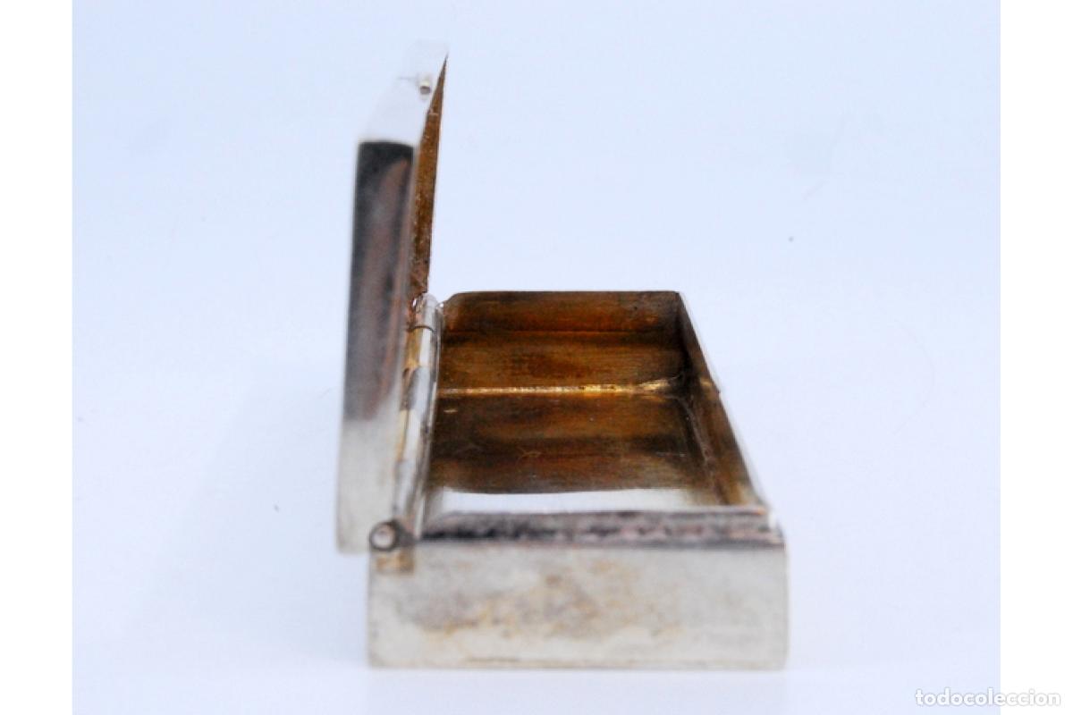 Antig&uuml;edades: Tabaquera, en plata - Foto 8