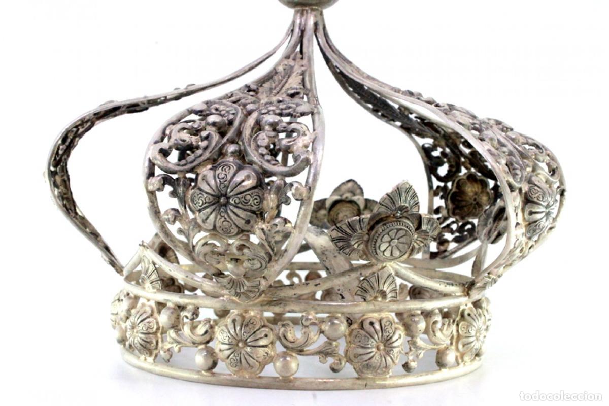 Antig&uuml;edades: Corona de plata - Foto 5