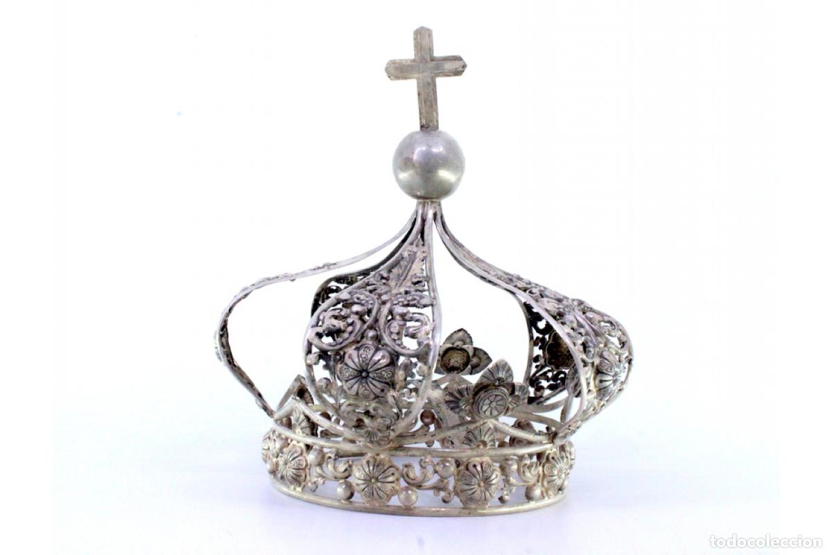 Antig&uuml;edades: Corona de plata - Foto 8