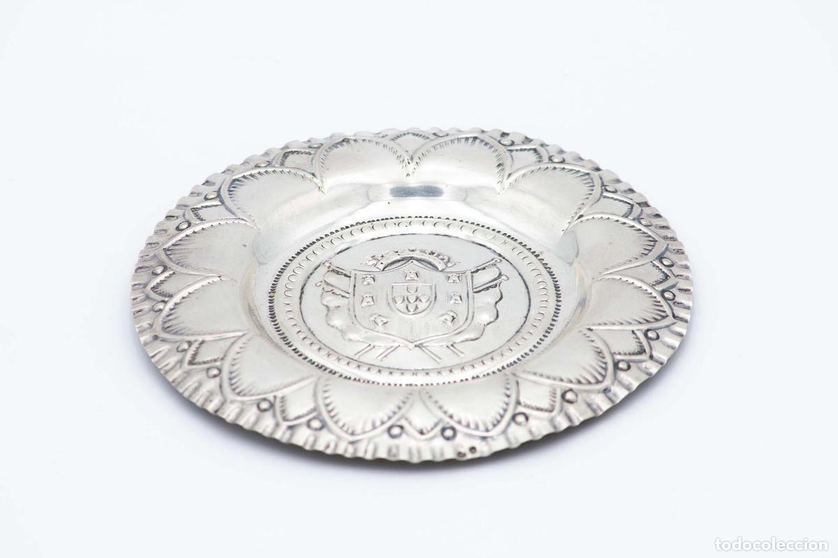 Antig&uuml;edades: plato de plata - Foto 1