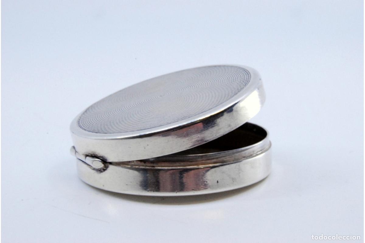 Antig&uuml;edades: Pastillero, en plata - Foto 6