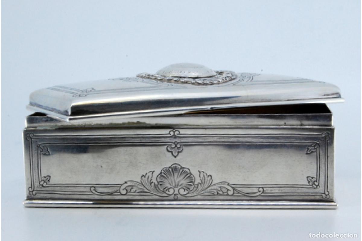 Antig&uuml;edades: joyero de plata - Foto 3