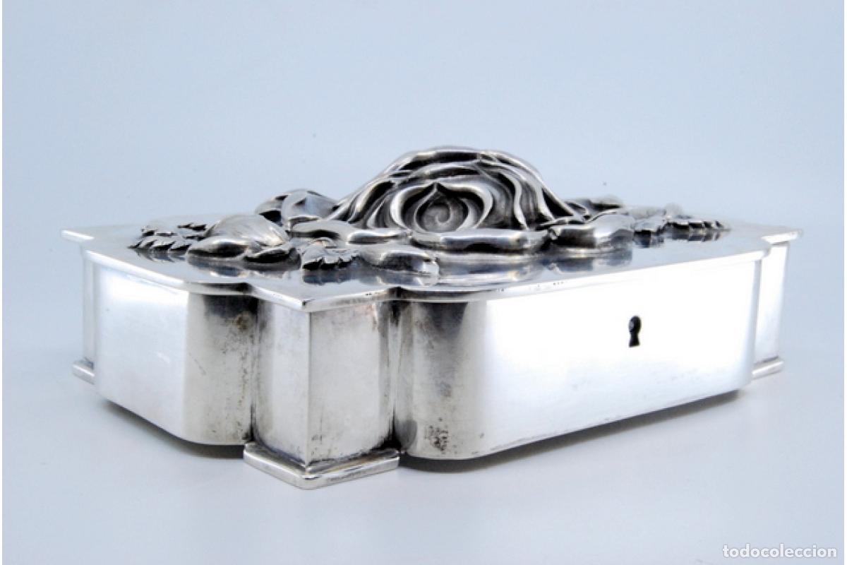 Antig&uuml;edades: joyero de plata - Foto 2