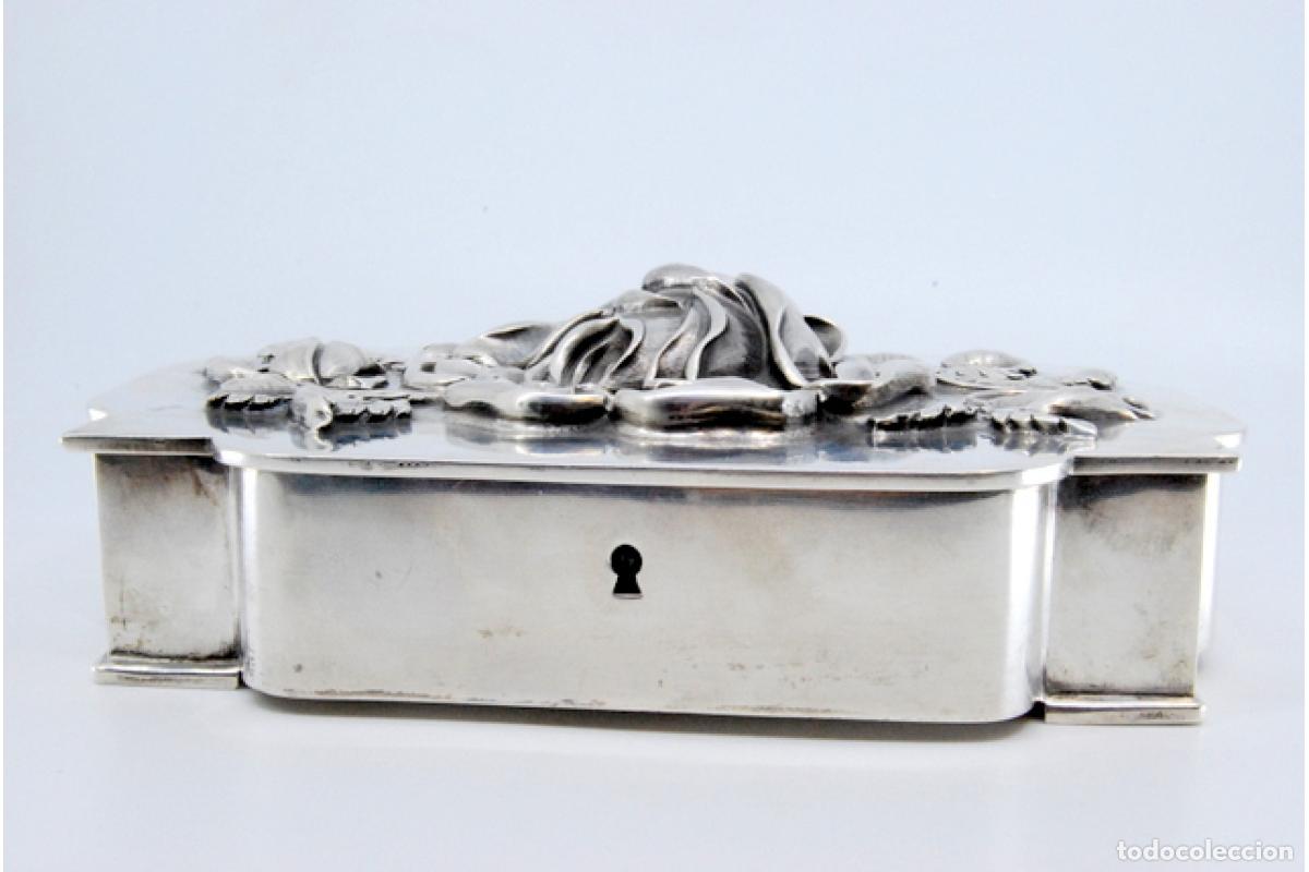 Antig&uuml;edades: joyero de plata - Foto 4