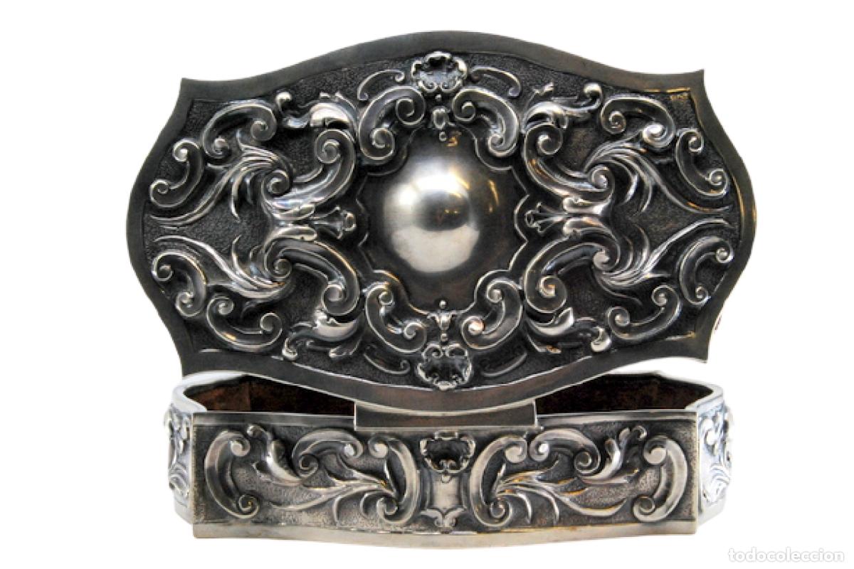 Antig&uuml;edades: joyero de plata - Foto 1