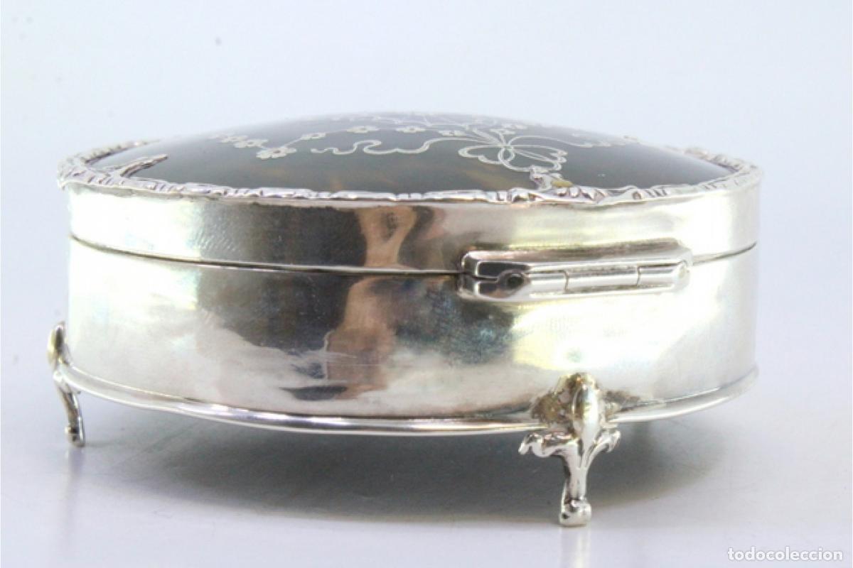 Antig&uuml;edades: joyero de plata - Foto 4