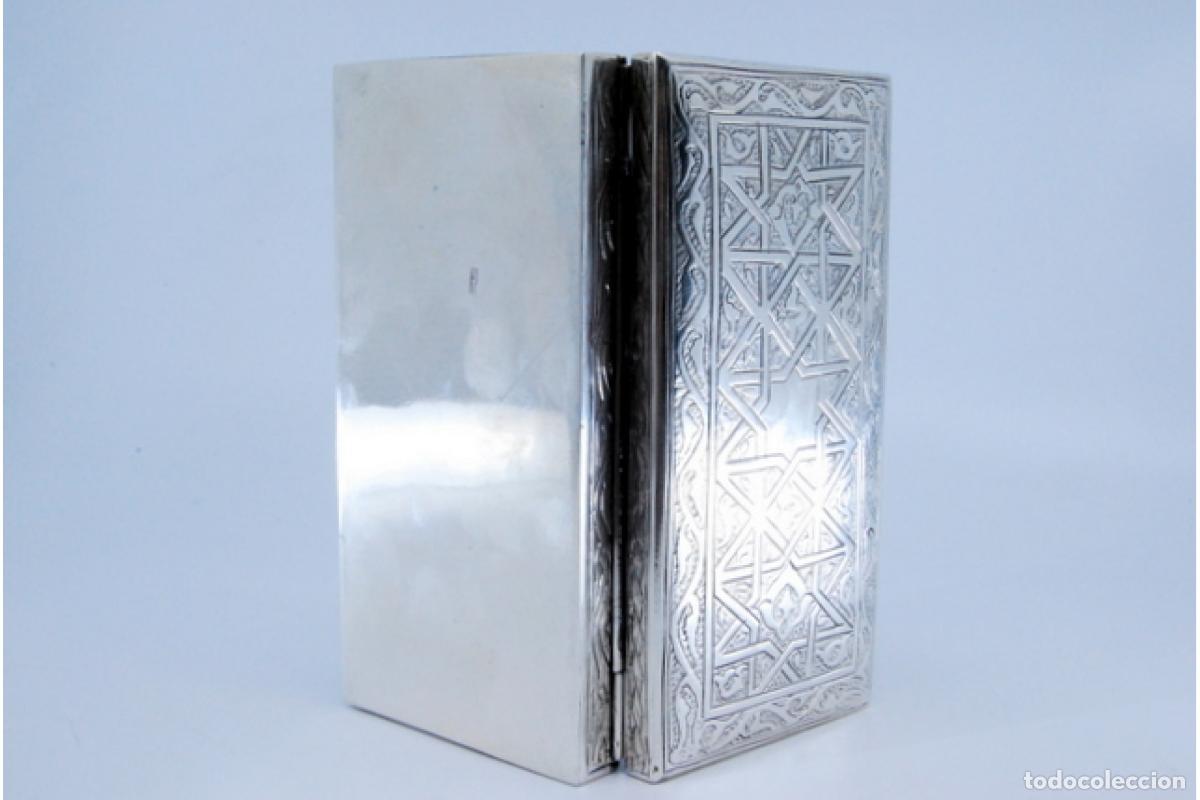 Antig&uuml;edades: Caja de tabaco, en plata - Foto 3