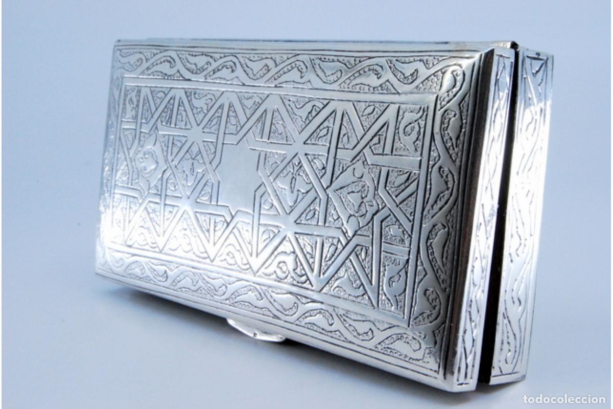 Antig&uuml;edades: Caja de tabaco, en plata - Foto 9