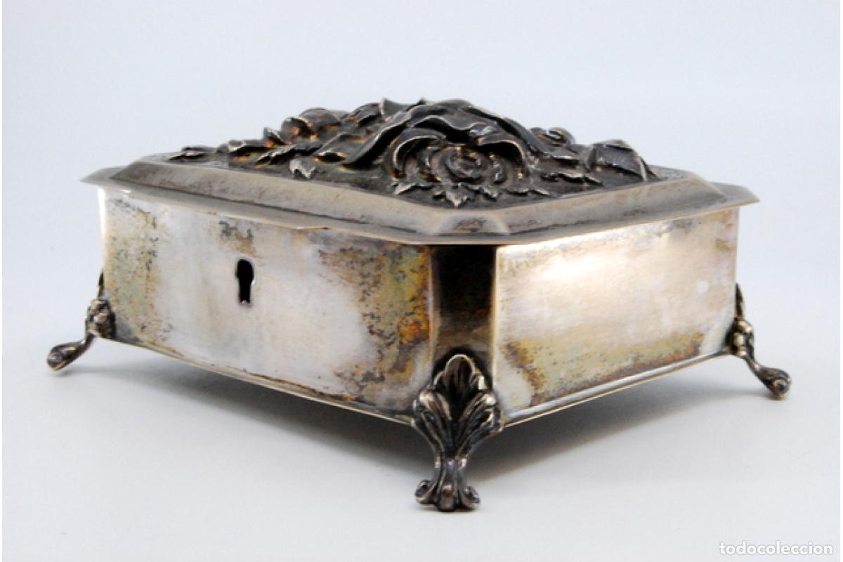 Antig&uuml;edades: joyero de plata - Foto 2