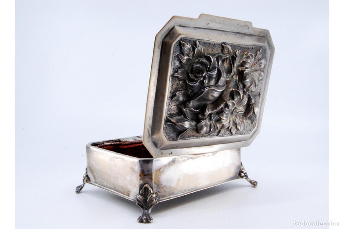 Antig&uuml;edades: joyero de plata - Foto 8