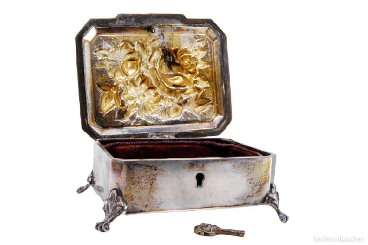 Antig&uuml;edades: joyero de plata - Foto 1