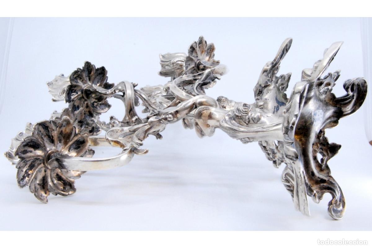 Antig&uuml;edades: Candelabros de plata - Foto 6