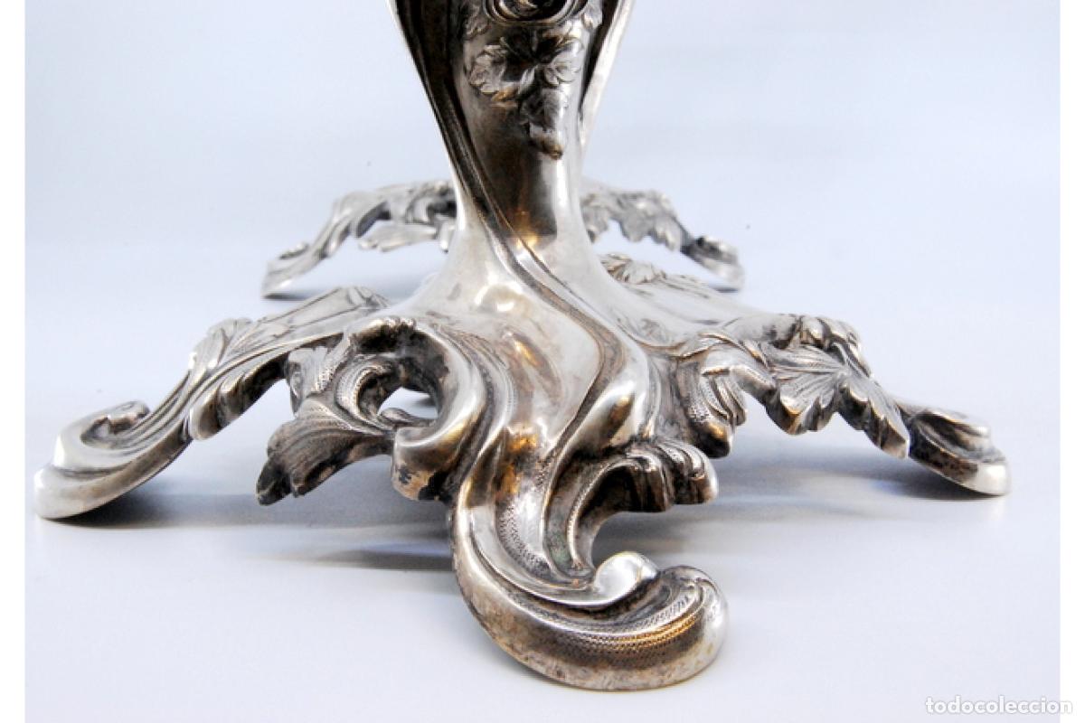 Antig&uuml;edades: Candelabros de plata - Foto 8