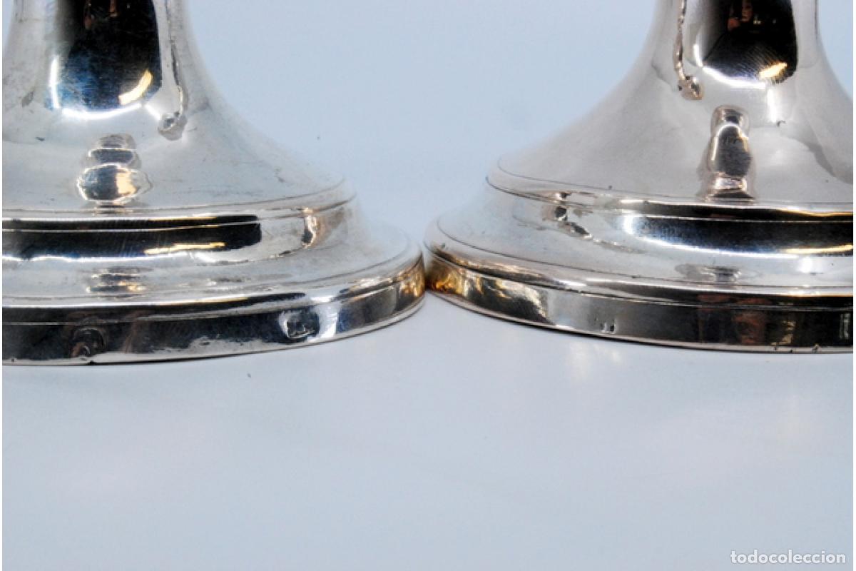 Antig&uuml;edades: candelabros de plata - Foto 5