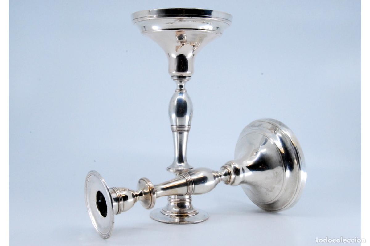 Antig&uuml;edades: candelabros de plata - Foto 7