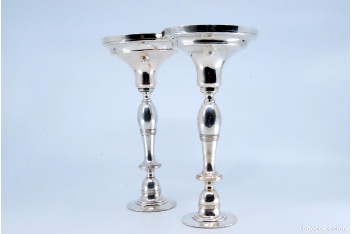 Antig&uuml;edades: candelabros de plata - Foto 8