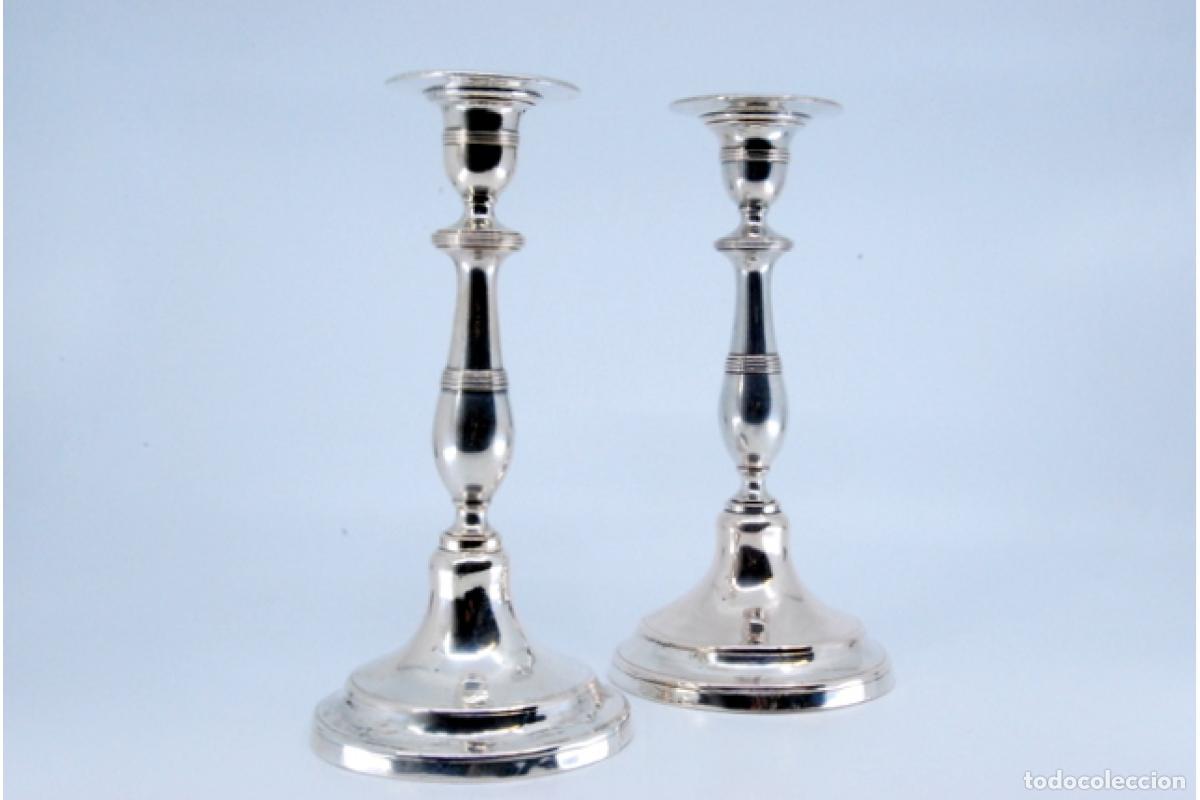 Antig&uuml;edades: candelabros de plata - Foto 9