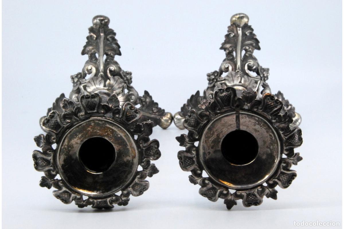 Antig&uuml;edades: candelabros de plata - Foto 6
