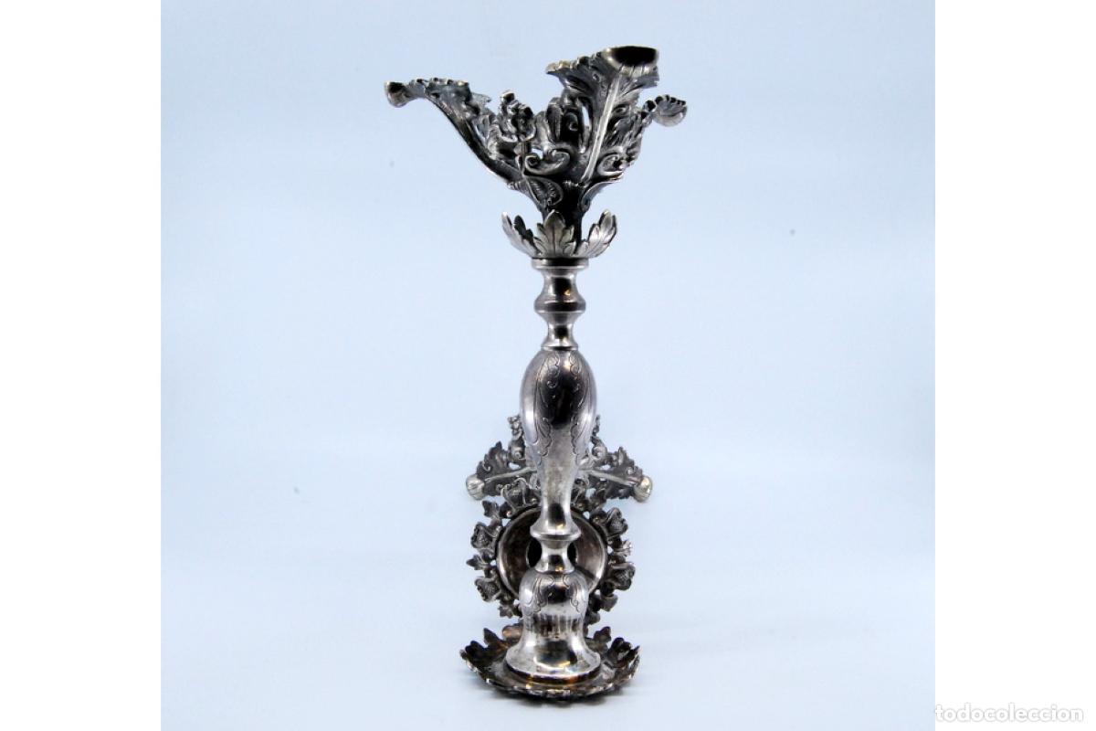 Antig&uuml;edades: candelabros de plata - Foto 9