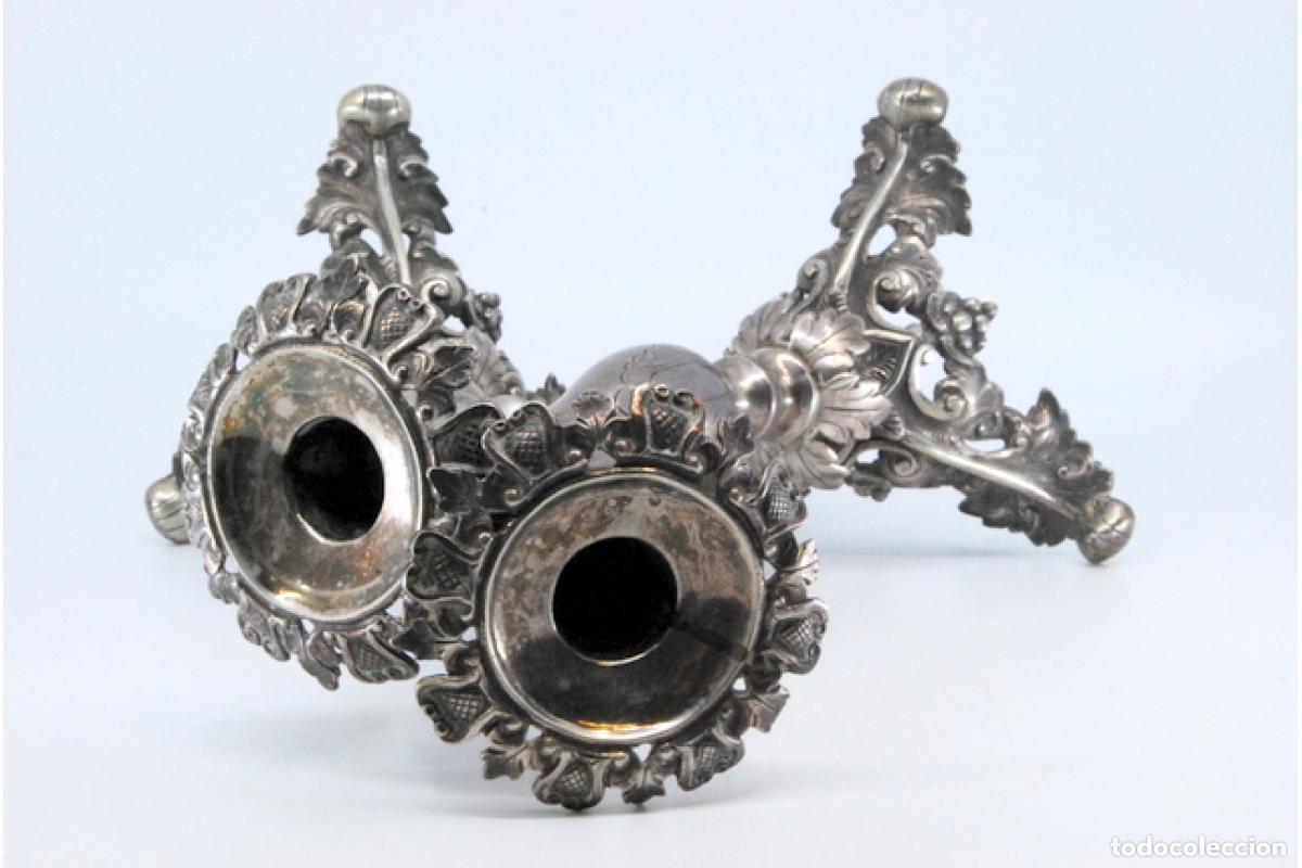 Antig&uuml;edades: candelabros de plata - Foto 10