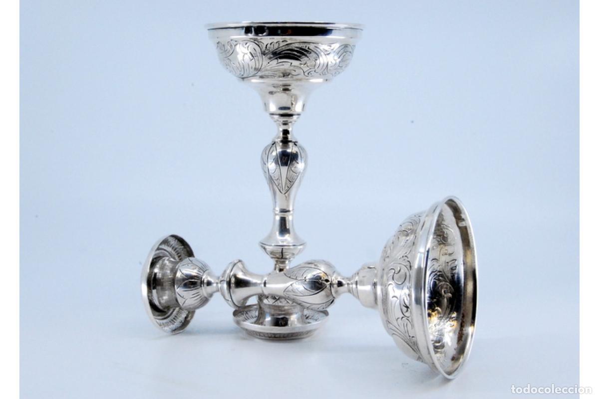 Antig&uuml;edades: candelabros de plata - Foto 8