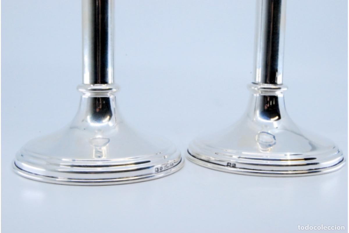 Antig&uuml;edades: candelabros de plata - Foto 2