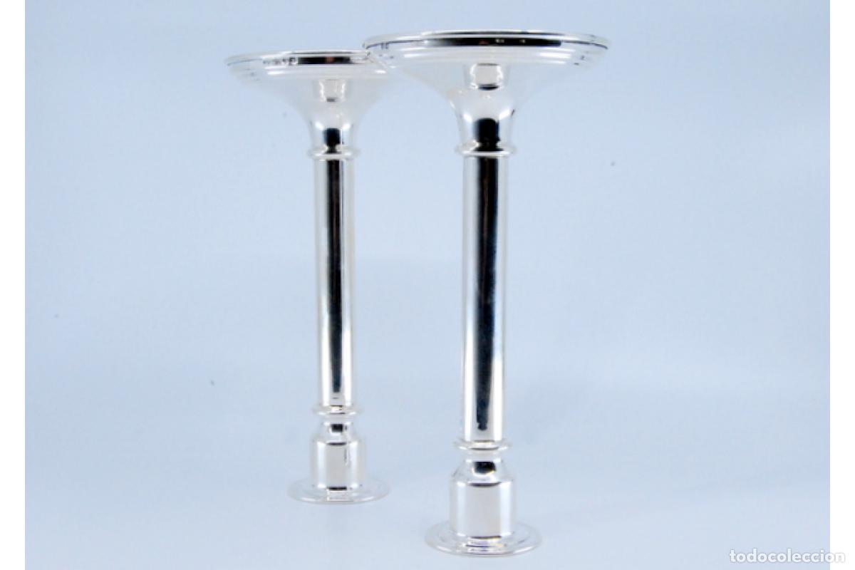 Antig&uuml;edades: candelabros de plata - Foto 4