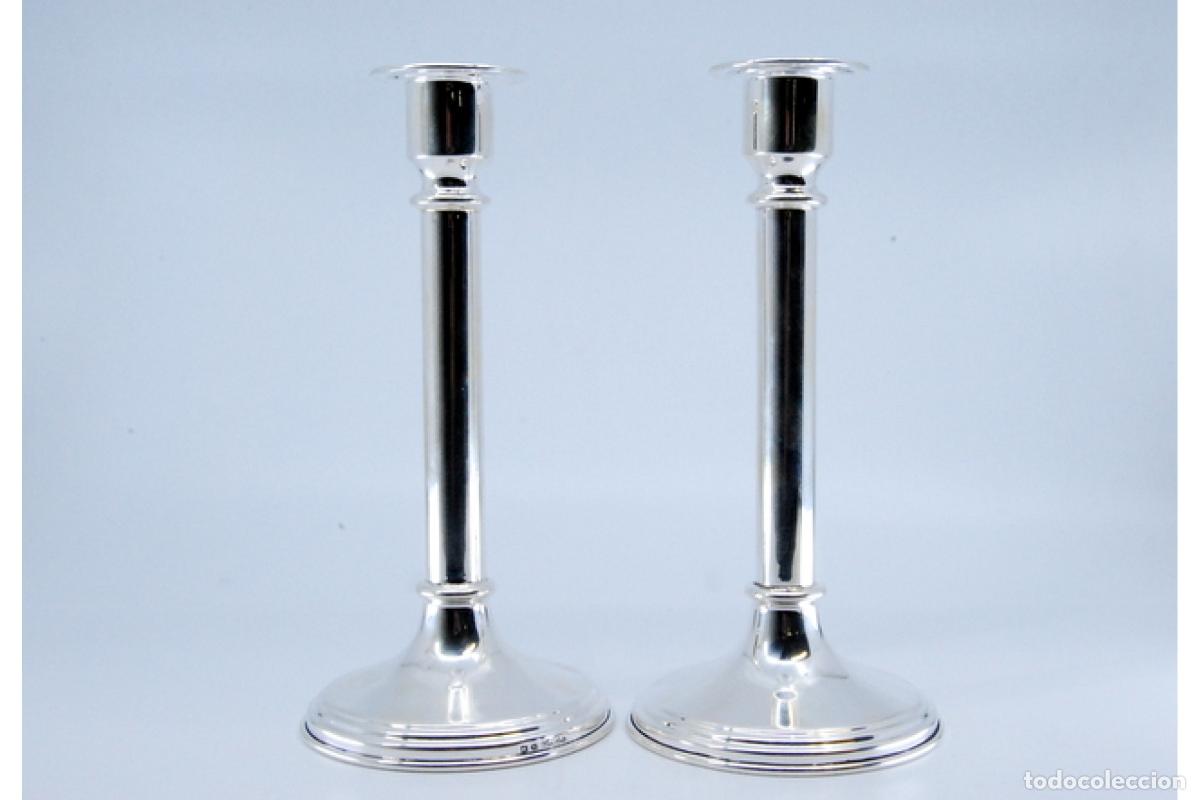 Antig&uuml;edades: candelabros de plata - Foto 7