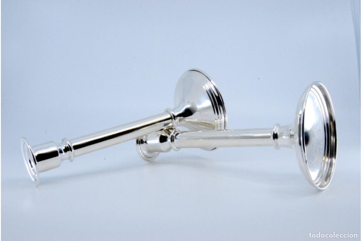 Antig&uuml;edades: candelabros de plata - Foto 10