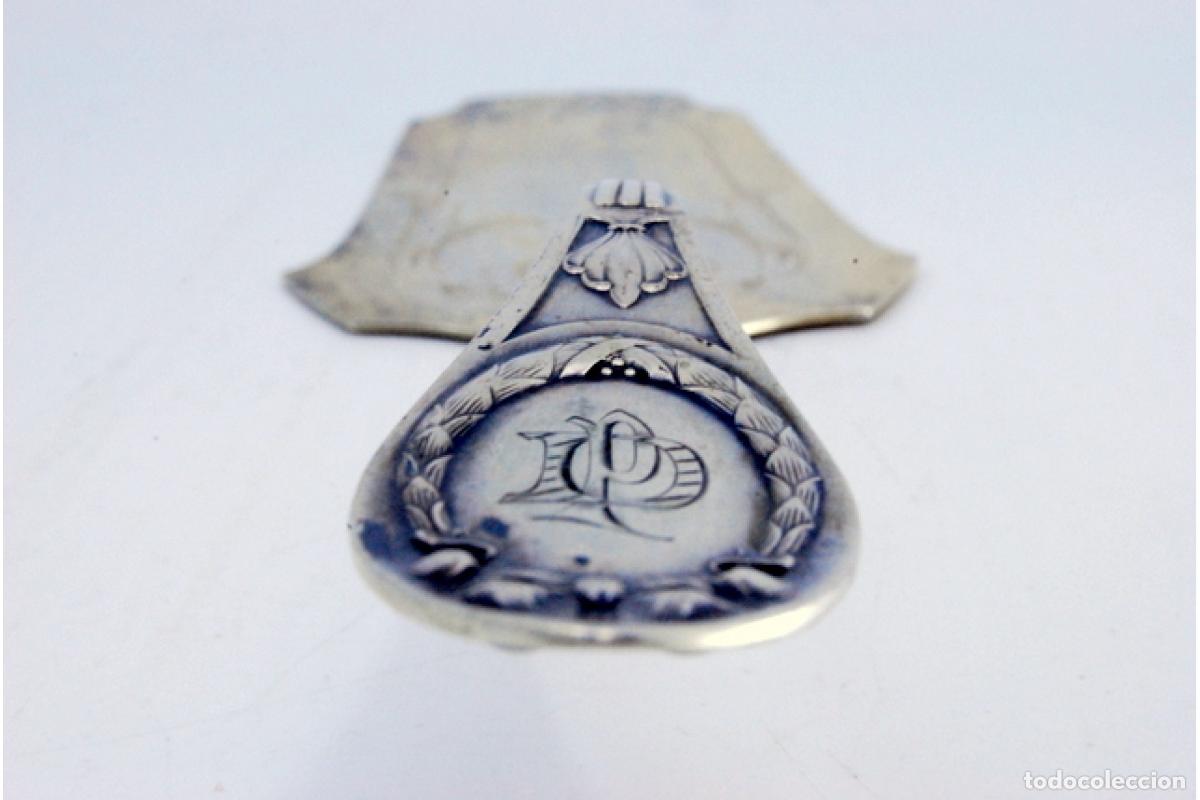 Antig&uuml;edades: Esp&aacute;tula de plata para servir el pastel - Foto 7