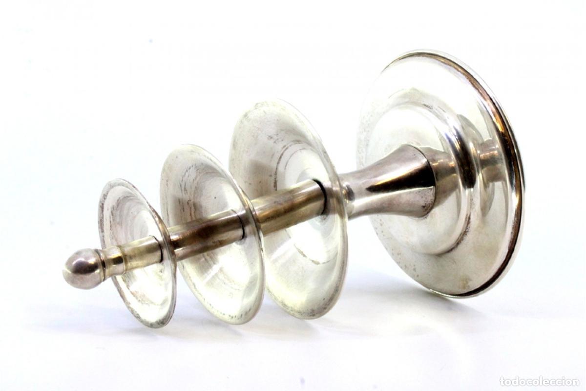 Antig&uuml;edades: especiero de plata - Foto 6