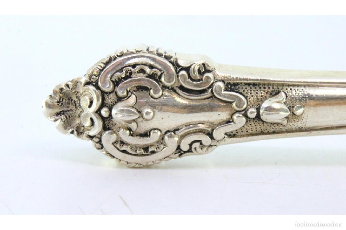 Antig&uuml;edades: Cuchillo de plata, para pescar - Foto 2