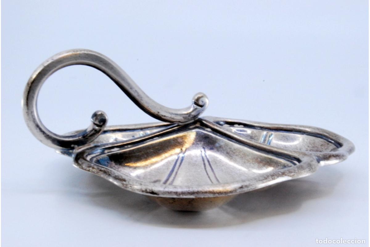 Antig&uuml;edades: especiero de plata - Foto 8