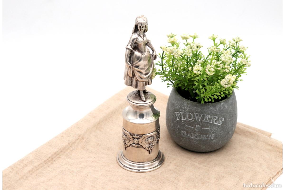 Antig&uuml;edades: Estatuilla de plata - Dama - Foto 3