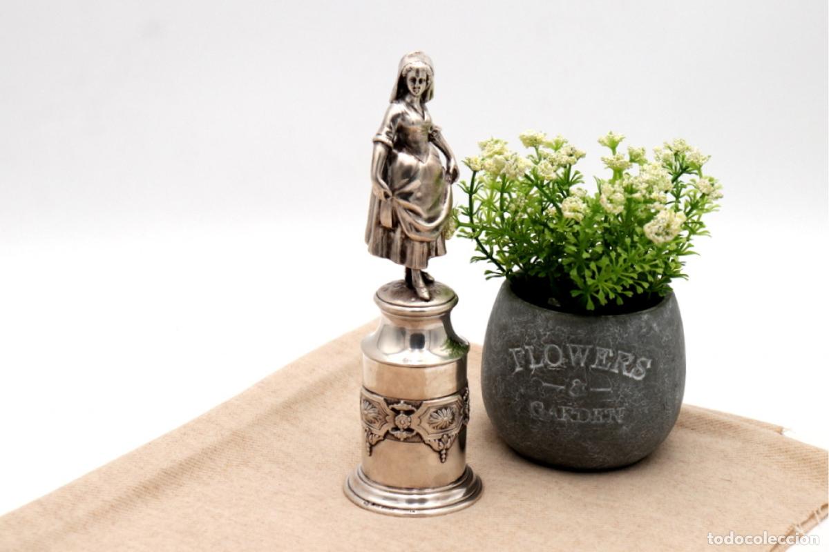 Antig&uuml;edades: Estatuilla de plata - Dama - Foto 1