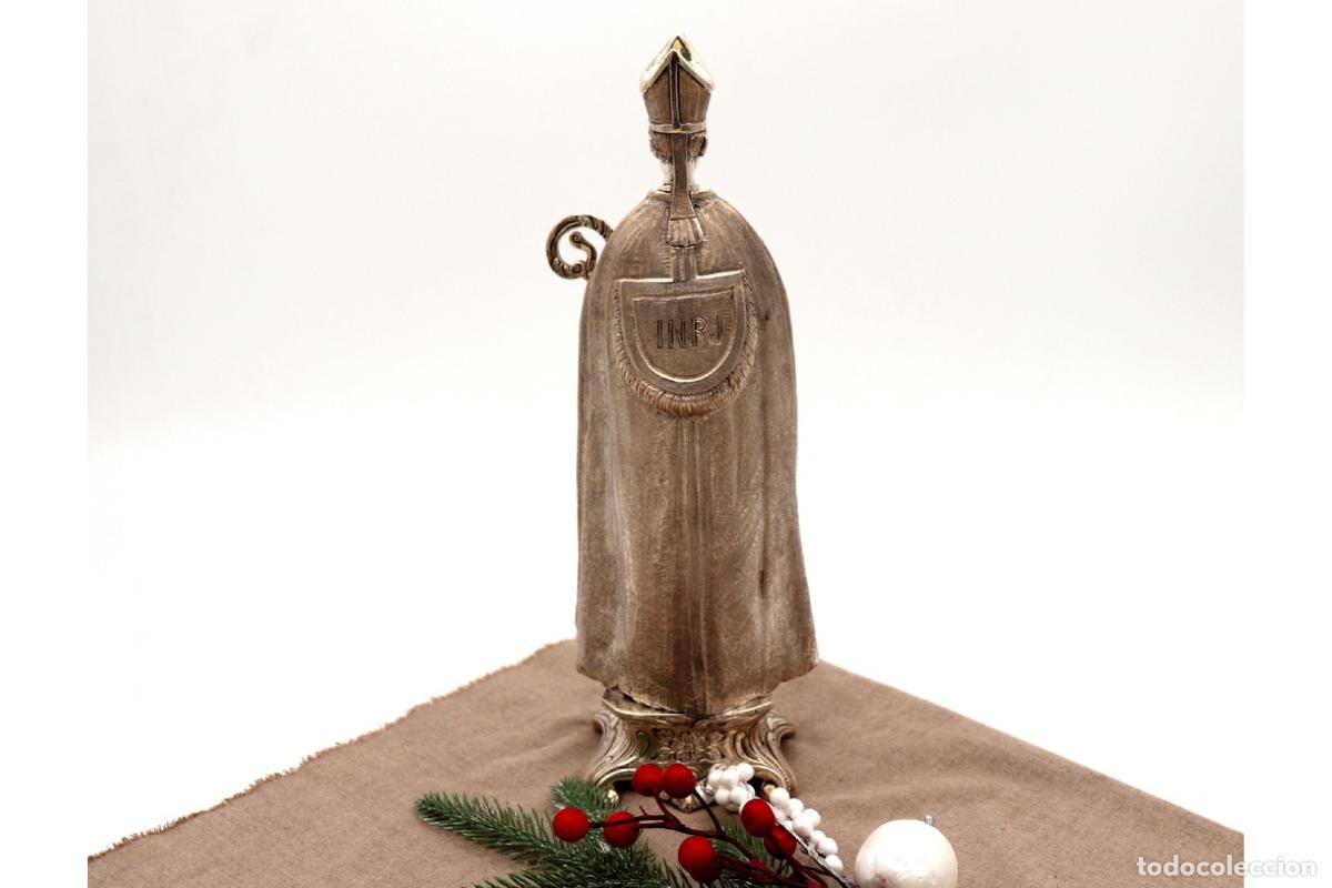 Antig&uuml;edades: Estatua de plata - San Eligio - Foto 4