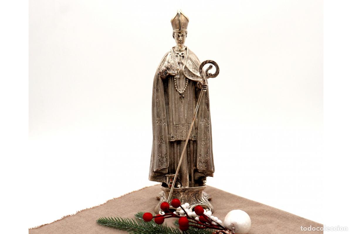 Antig&uuml;edades: Estatua de plata - San Eligio - Foto 5
