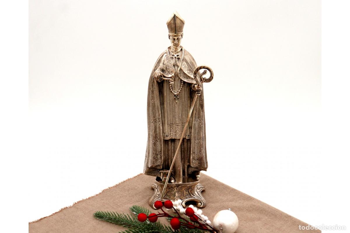 Antig&uuml;edades: Estatua de plata - San Eligio - Foto 1
