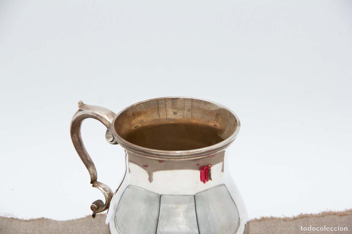 Antig&uuml;edades: Jarra de agua de plata - Foto 3