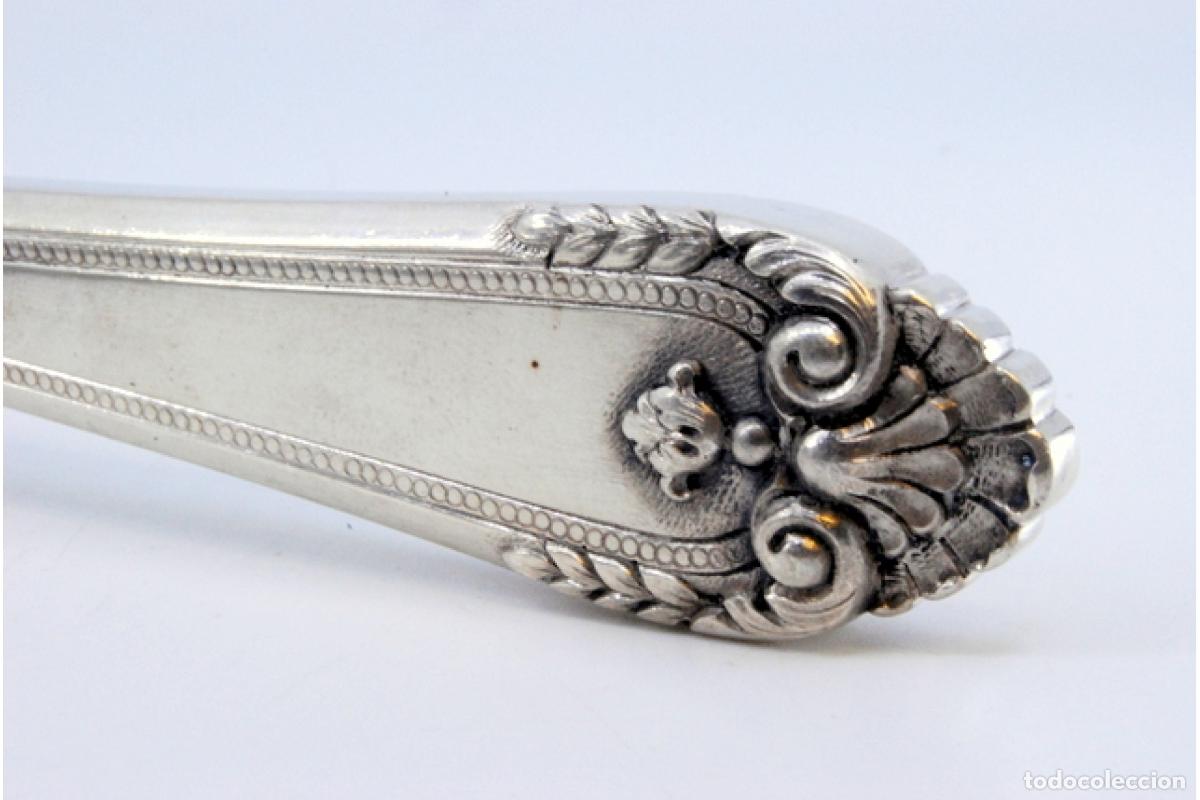 Antig&uuml;edades: Cuchillo de plata, para pescar - Foto 7
