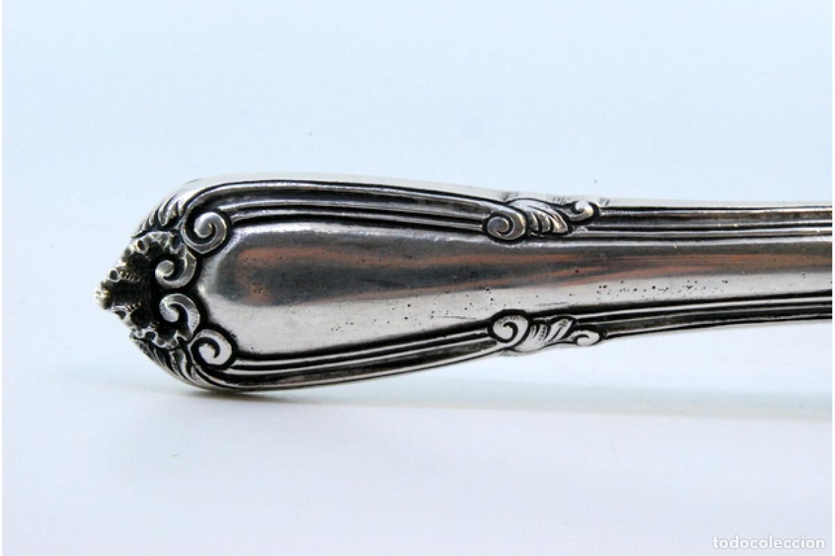 Antig&uuml;edades: Cuchillo de plata, para pescar - Foto 7