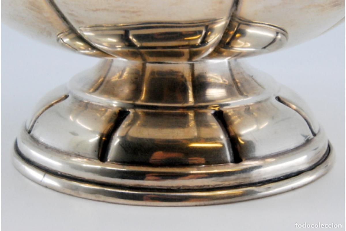 Antig&uuml;edades: Jarra de agua de plata - Foto 2